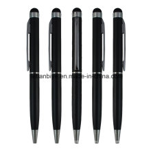 Bolígrafos metálicos personalizados Stylus retráctil (LT-C434)